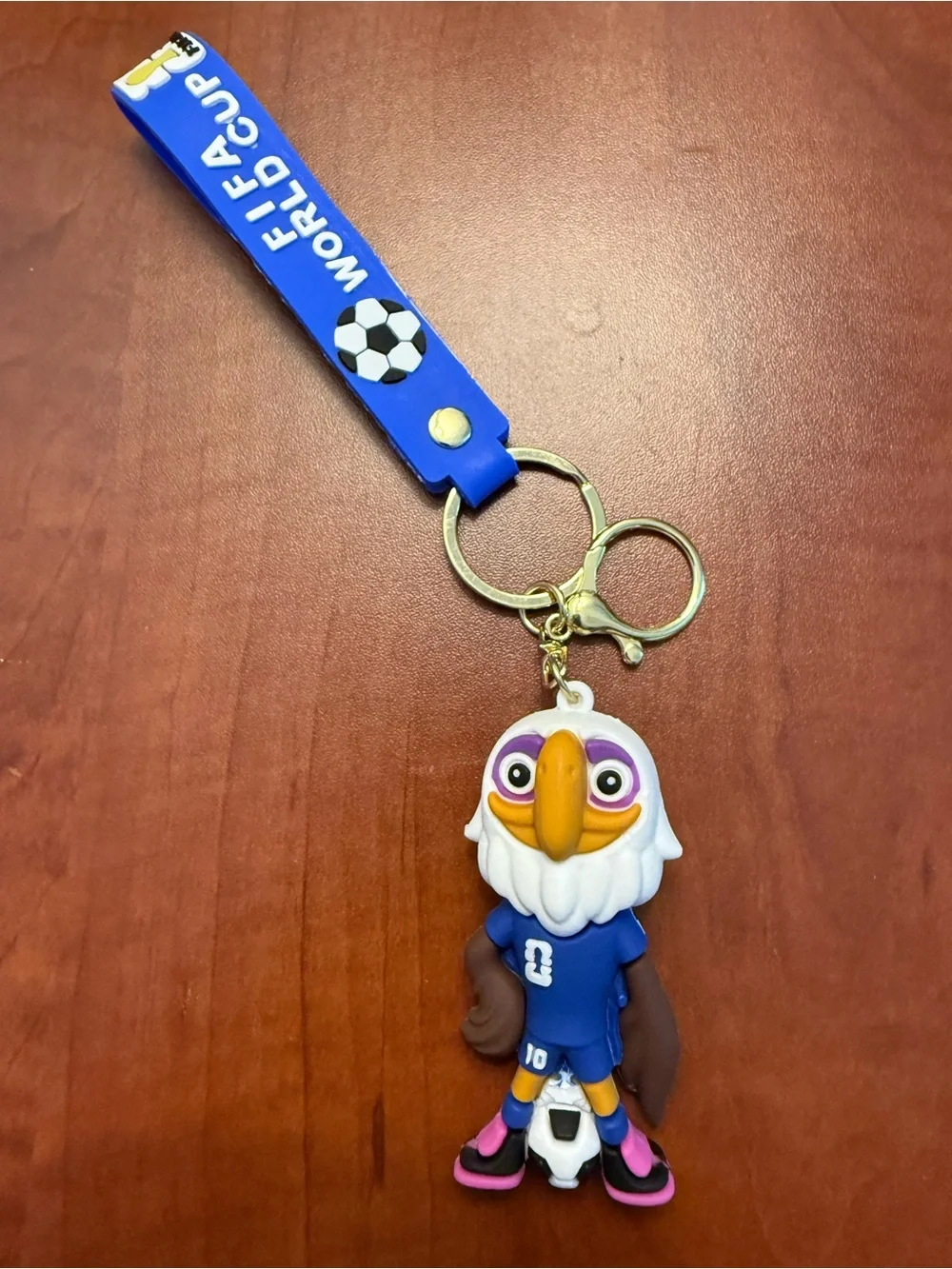 2026 FIFA World Cup 4 Pack Mascot Keychains